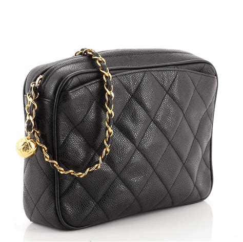 chanel vintage quilted camera bag|Chanel camera bag 2019 price.